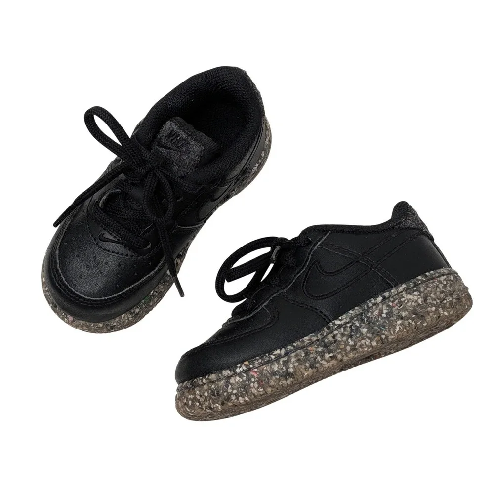 Nike Force 1 Crater Toddler Sneakers Black Nike Grind Shoes 7C DB4587-001